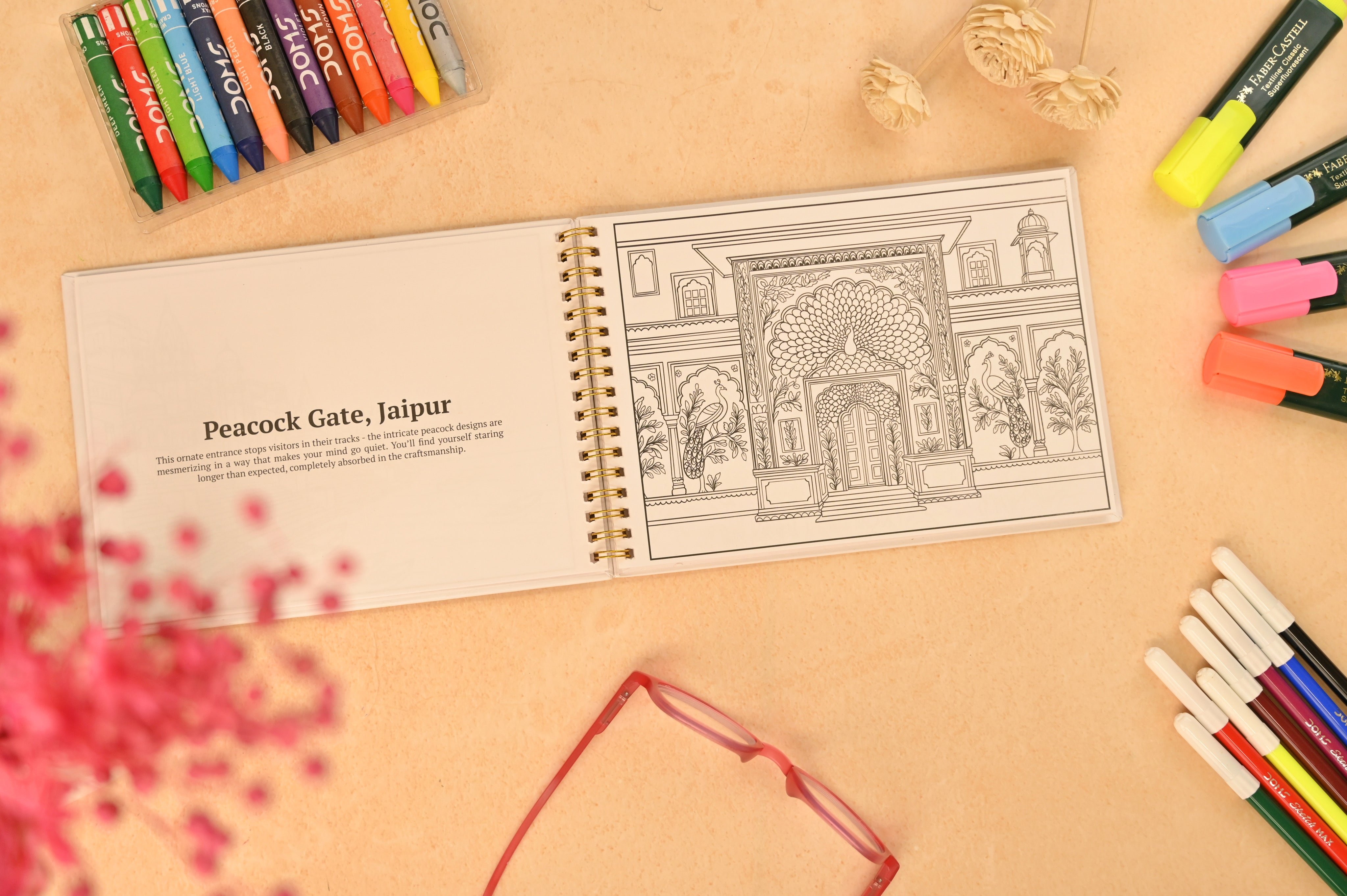 Calm Corners Of India (Coluring Book)