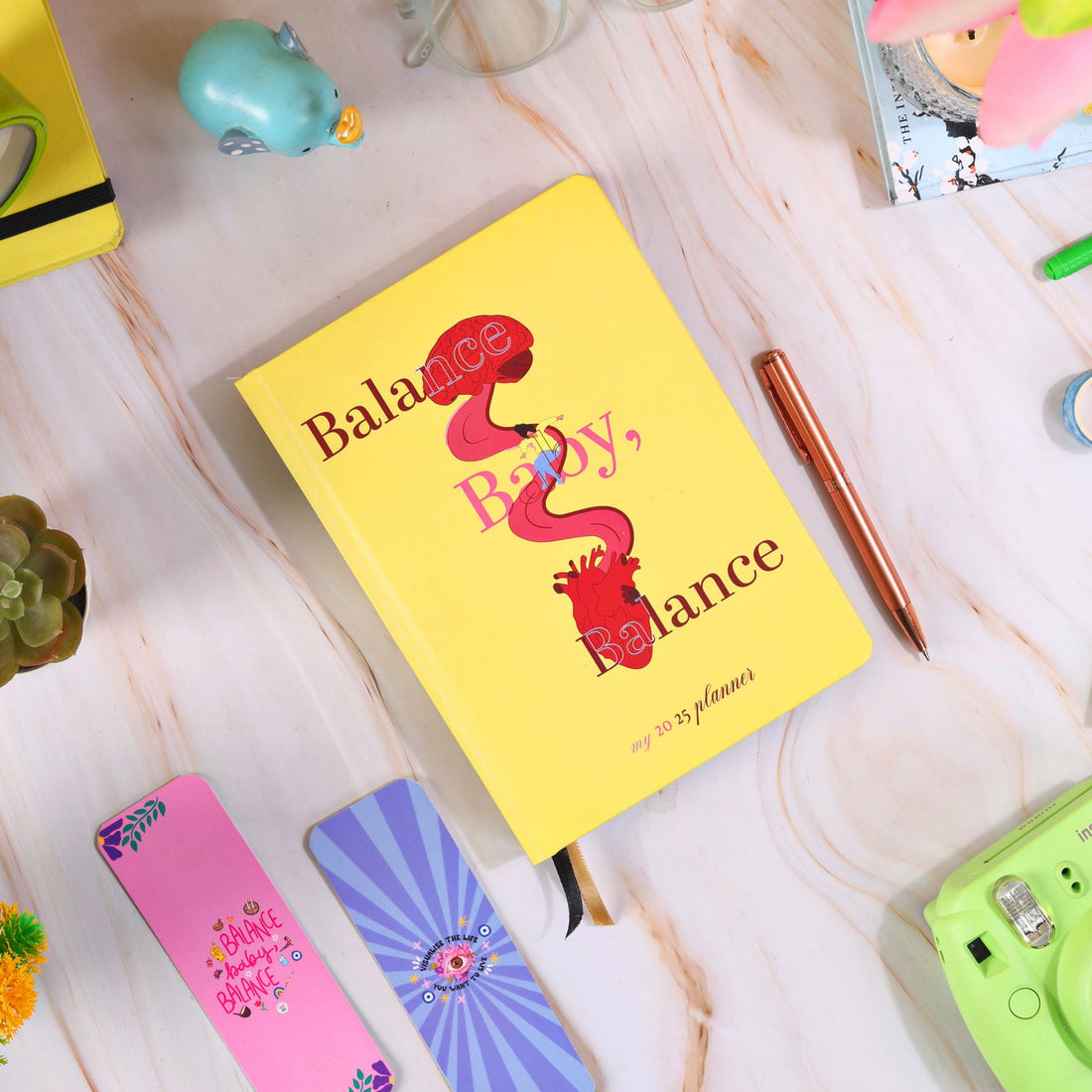 Balance baby, Balance 2025 Planner - ekaami