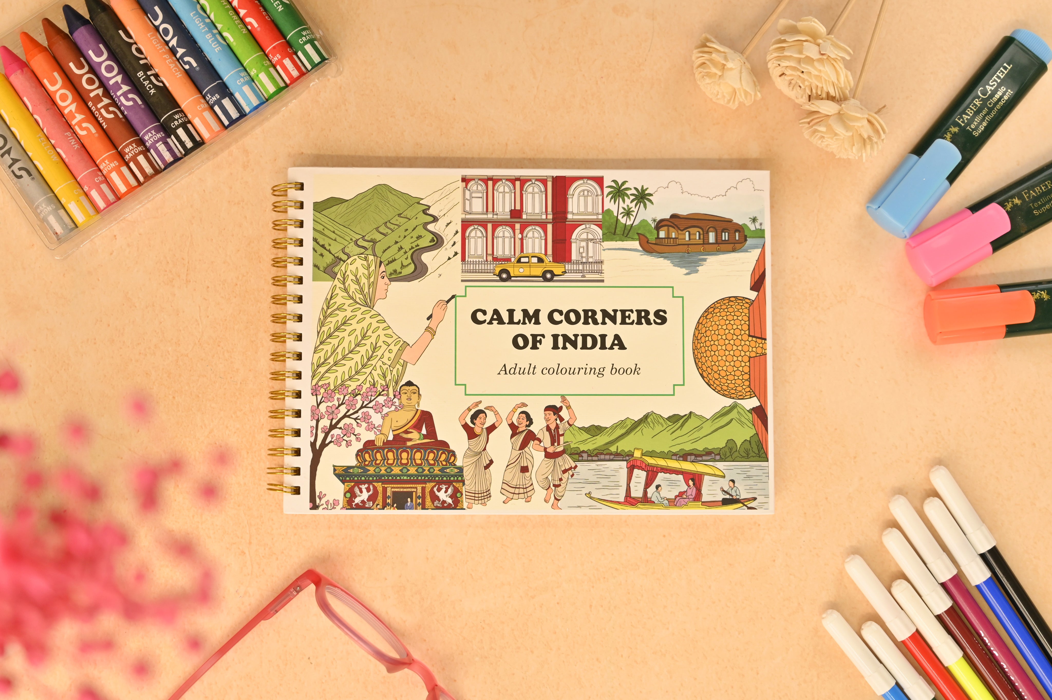 Calm Corners Of India (Coluring Book)