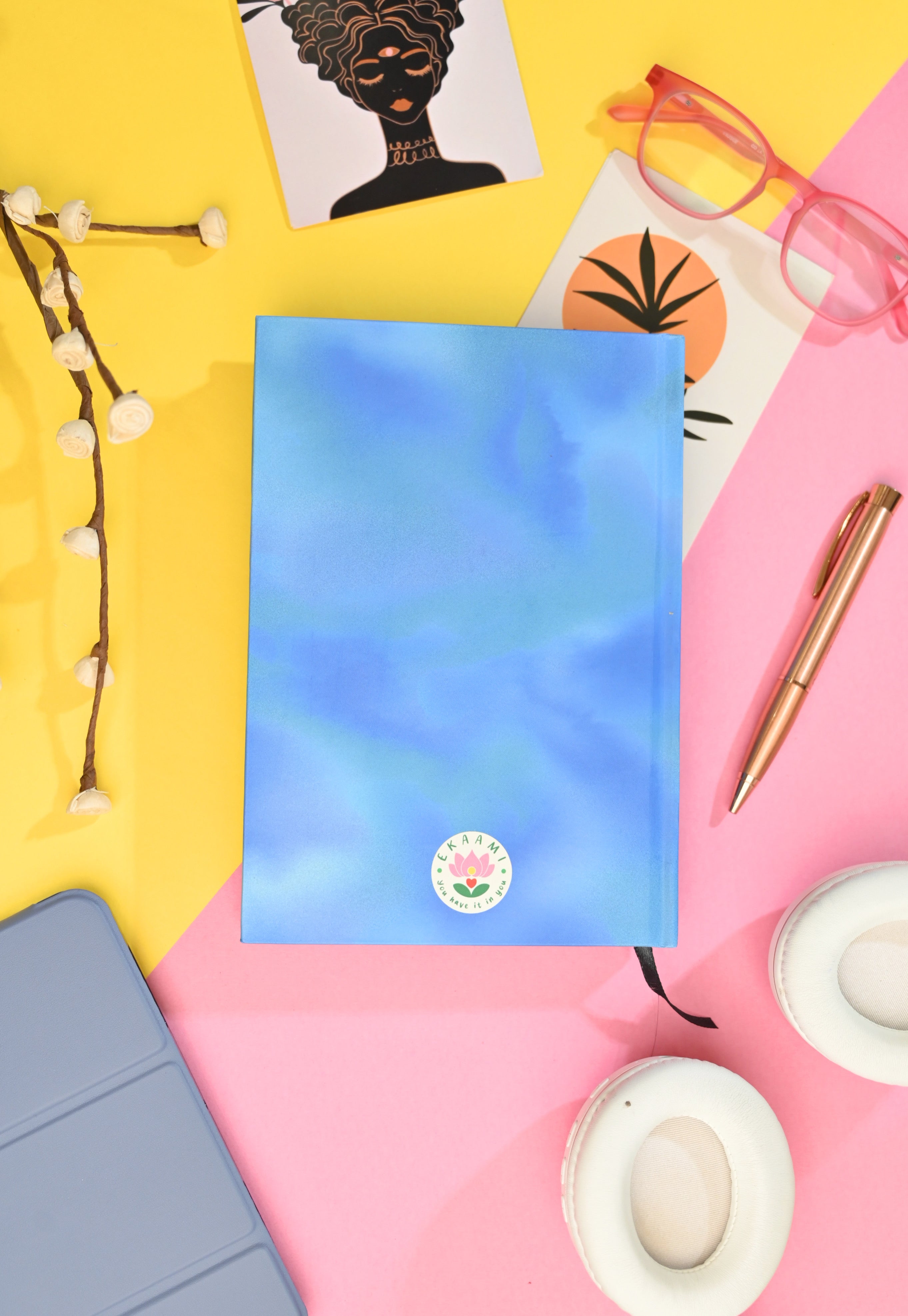 Sink Into Stillness Plain Journal